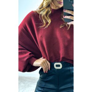 Calça Skinny Resinada Cinto Strass - Preto