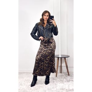 Jaqueta Courino Zíper - Preto