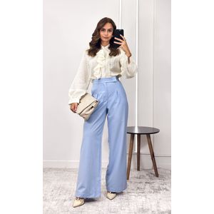 Calça Alfaiataria Geovania - Azul