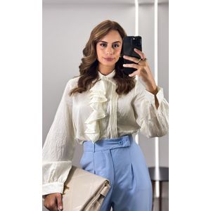 Calça Alfaiataria Geovania - Azul