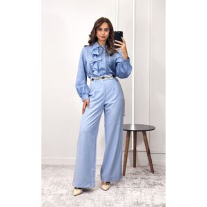 Calça Alfaiataria Geovania - Azul