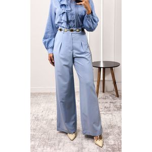 Calça Alfaiataria Geovania - Azul
