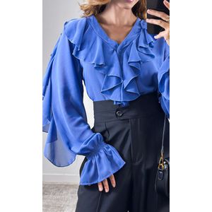 Calça Alfaiataria Cós Largo - Preto