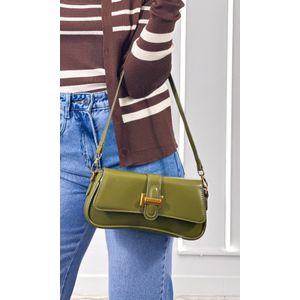Conjunto Tricô Listrado Casaco e Regata - Marrom/Off