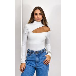 Calça Jeans Wide Leg com Brilho - Azul Claro