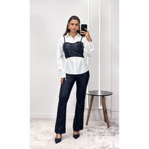 Corset Courino Tressê - Preto