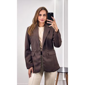 Blusa Tricô Modal Flores Crochê - Bege