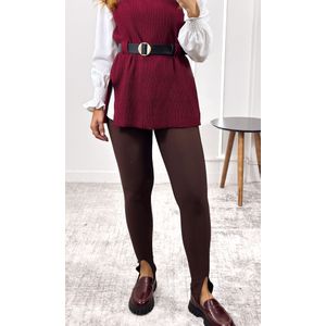 Legging Pezinho - Marrom