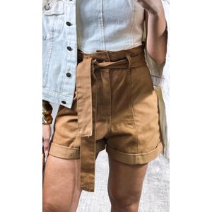 Short Jeans Clochard - Camel