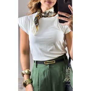Calça Wide Leg com Cinto Haze - Verde