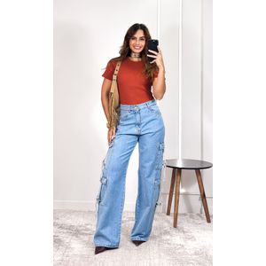 Blusa Canelada - Terra Cota