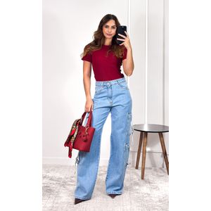 Blusa Canelada - Marsala