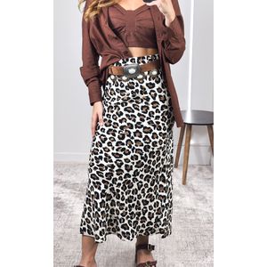 Camisa com Top - Marrom