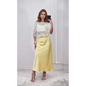 Blusa Tela Lurex - Branco