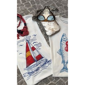 Camiseta Sunchine Sail - Branco