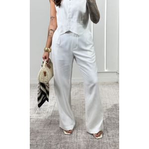 Colete Clássico Linho - Branco