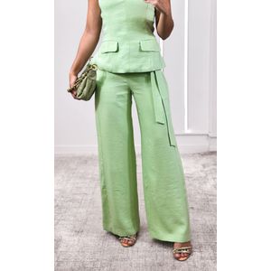 Corset Mini Decote V - Verde Candy