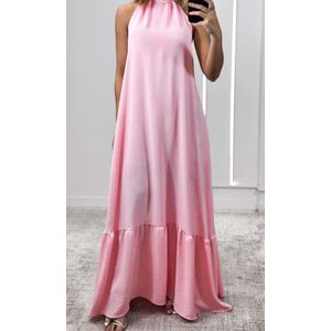 Vestido Amplo Frente Única - Rosa Candy