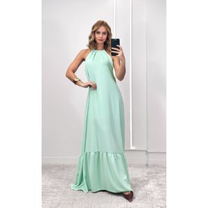 Vestido Amplo Frente Única - Verde Candy