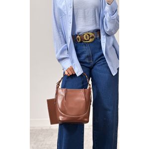 Camisa com Regata Renda - Azul