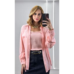 Saia Jeans com Brilho - Preto