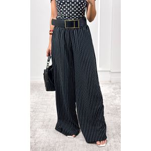 Blusa Ombro a Ombro Poá - Preto/Branco