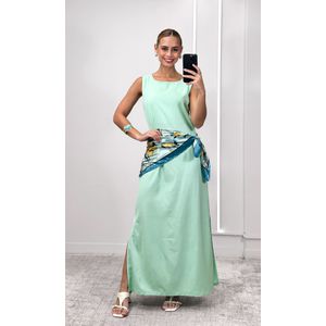 Vestido Reto Decote Redondo Haze - Verde Claro