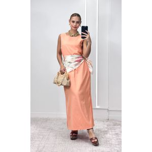 Vestido Reto Decote Redondo Haze - Laranja Candy