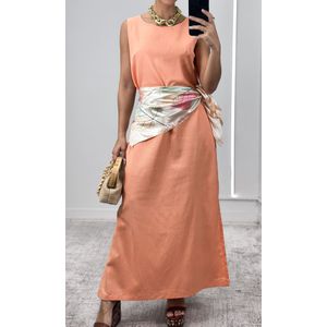 Vestido Reto Decote Redondo Haze - Laranja Candy