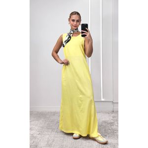 Vestido Reto Decote Redondo Haze - Amarelo Candy