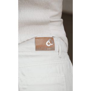 Corset Assimétrico Jeans sem alça - Off