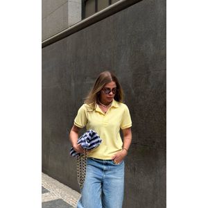 Blusa Polo Louise - Amarelo