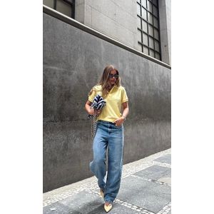 Blusa Polo Louise - Amarelo