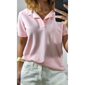 Blusa Polo Louise - Rosa