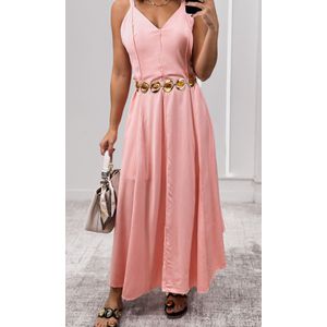 Vestido Patrícia - Rosa Claro