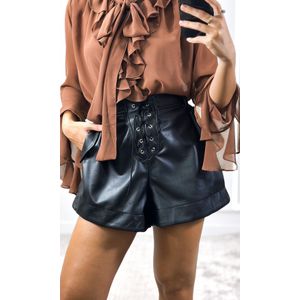 Short Courino Ilhós - Preto