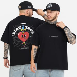 Camiseta Oversized Masculina Street Academia Algod... - KLMASTERFITNESS