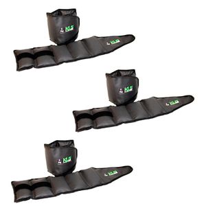 Kit Caneleira Tornozeleira de Peso 10 pares 4 kg - KLMASTERFITNESS