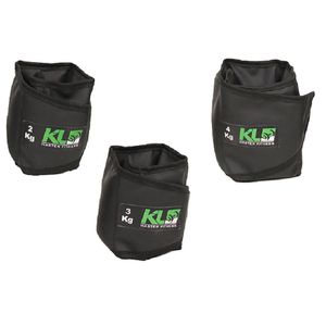 Kit Caneleira Tornozeleira de Peso 2,3 E 4 kg - KLMASTERFITNESS