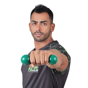 Peso Halteres Para Academia Emborrachado 1 Kg - KLMASTERFITNESS