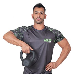 Kettlebell Pintado 8 Kg Crossfit Treinamento Funci... - KLMASTERFITNESS