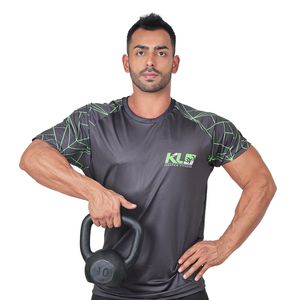 Kettlebell Pintado 10 Kg Crossfit Treinamento Func... - KLMASTERFITNESS