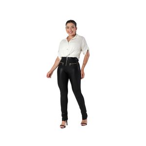 CALÇA FLAVINA - PRETO - Lizerrô | Moda Feminina