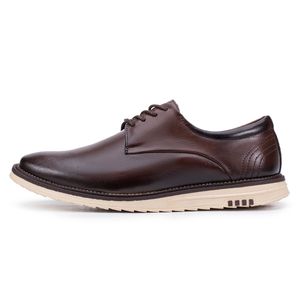 Sapato Social Bergamo Classic de Couro Marrom Kéffor 