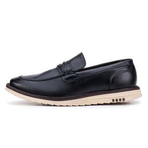Mocassim Bergamo Classic de Couro Preto Kéffor