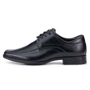 Sapato Social Linha Berlim em Couro Cor Preto Kéffor