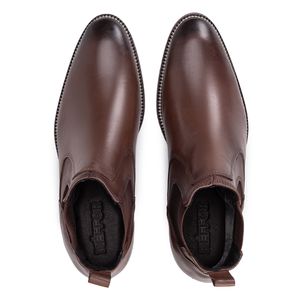Bota social Paris em Couro Marrom Kéffor 