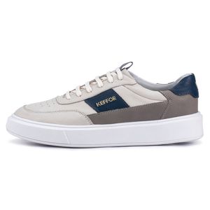 Tênis Casual Compass 315 De Couro Branco Kéffor 