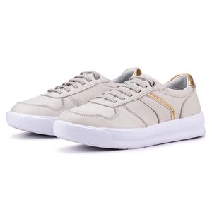 Tênis Feminino Flora Kéffor em Couro 