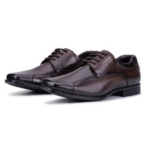 Sapato Social Masculino Em Couro Marrom Macio Metrópole New